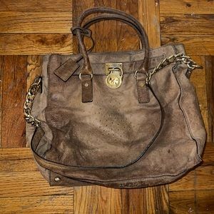Michael Kors Leather Satchel